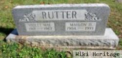 Mahlon D Rutter