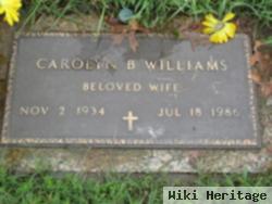 Carolyn B Williams