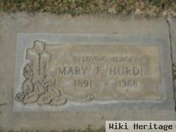 Mary F. Hurdle