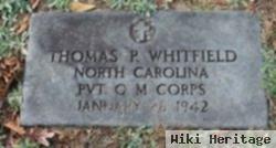 Thomas P Whitfield