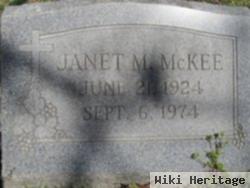 Janet M Mckee