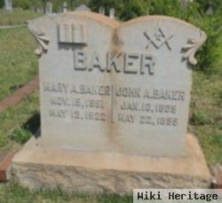 Mary Alberta Gossett Baker