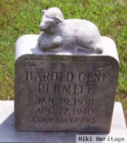 Harold Gene Plumlee