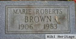 Marie Roberts Brown