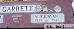 Alice Avant Garrett