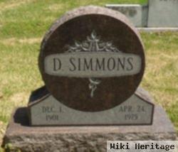 D. Simmons