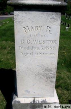 Mary R Weston