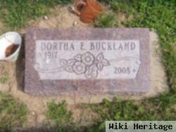 Dortha Evelyn Buckland