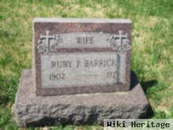 Ruby P. Barrick