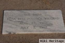 Rosa Bell Pollock Wiegand