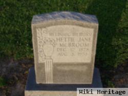 Hettie Jane Burns Mcbroom