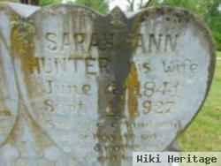 Sarah Ann Hunter Watts