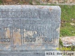 Martha Ann Charity Mccrary Mcmichen