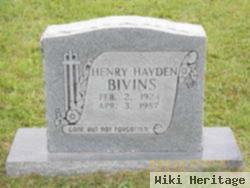 Henry Hayden Bivins