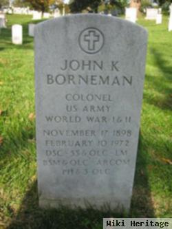 Col John K Borneman