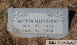 Matthew Allen Brown