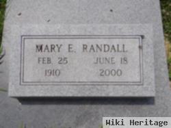 Mary E Maddiex Randall