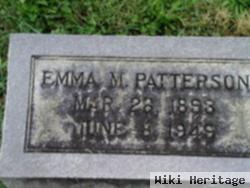 Emma M Patterson