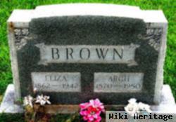 Elizabeth Jane "eliza" Cantwell Brown