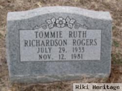 Tommie Ruth Richardson Rogers