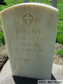 Infant Son Conklin