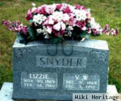 Sarah Elizabeth "lizzie" Cagle Snyder