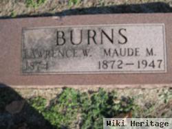 Maude M Hufford Burns