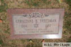 Geraldine B. Freedman