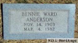 Bennie Ward Anderson
