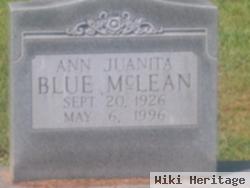Ann Juanita Blue Mclean