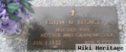 Edith U. Legacy