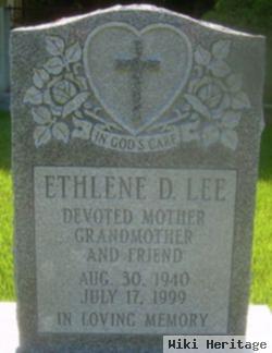 Ethlene D Lee