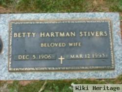 Betty Hartman Stivers