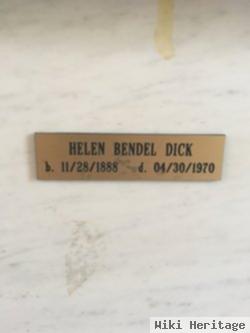 Helen Louise Bendel Dick