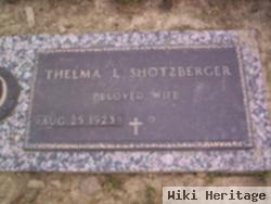 Thelma L Shotzberger