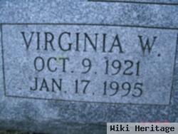 Virginia W Haxton Morgan