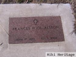 Frances Lucille Pool Alston