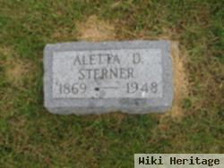 Aletta D. Sterner