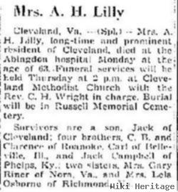 Nannie Campbell Lilly