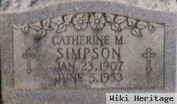 Catherine M. Simpson