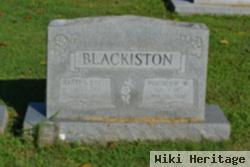 Woodrow Wilson Blackiston