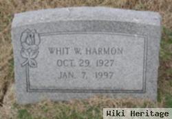 Whitt W. Harmon