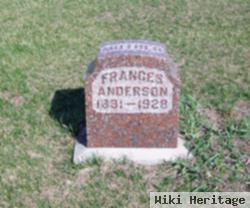 Frances "fanny" Nary Anderson