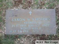 Aaron W. Rhoades