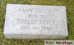 Anna Loretta "ann" Scott Suter