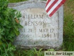 William A. Benson