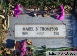 Mabel B Thompson