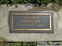 Norma D. Worthen