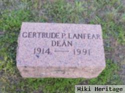 Gertrude P Lanfear Dean