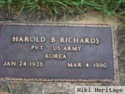 Harold Blaine "tom" Richards